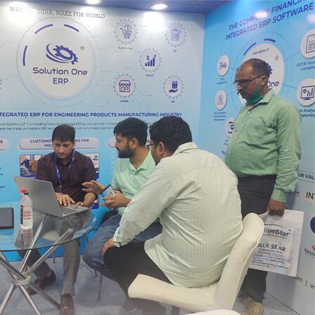 Engiexpo 2022 Vadodara - SolutionOne ERP